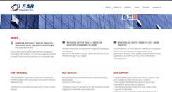 Desktop Screenshot of gab-corporation.com